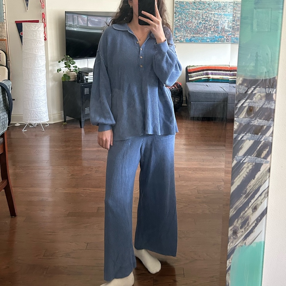 Free People Beach Sweater Set